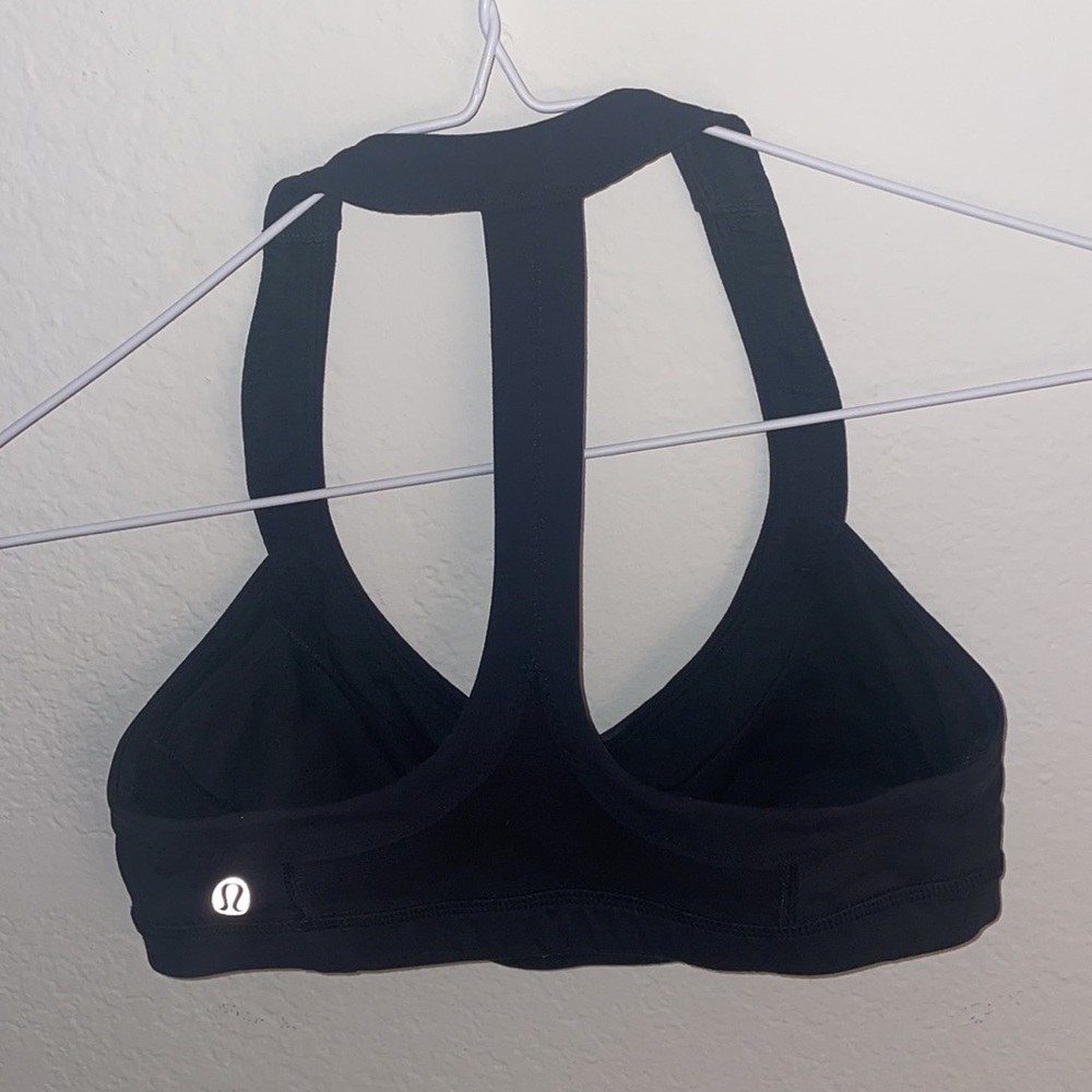 Lulu Lemon Sports Bra Align black size 6